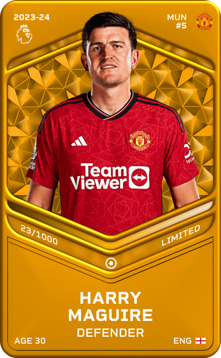 Harry Maguire 2023-24 • Limited 23/1000