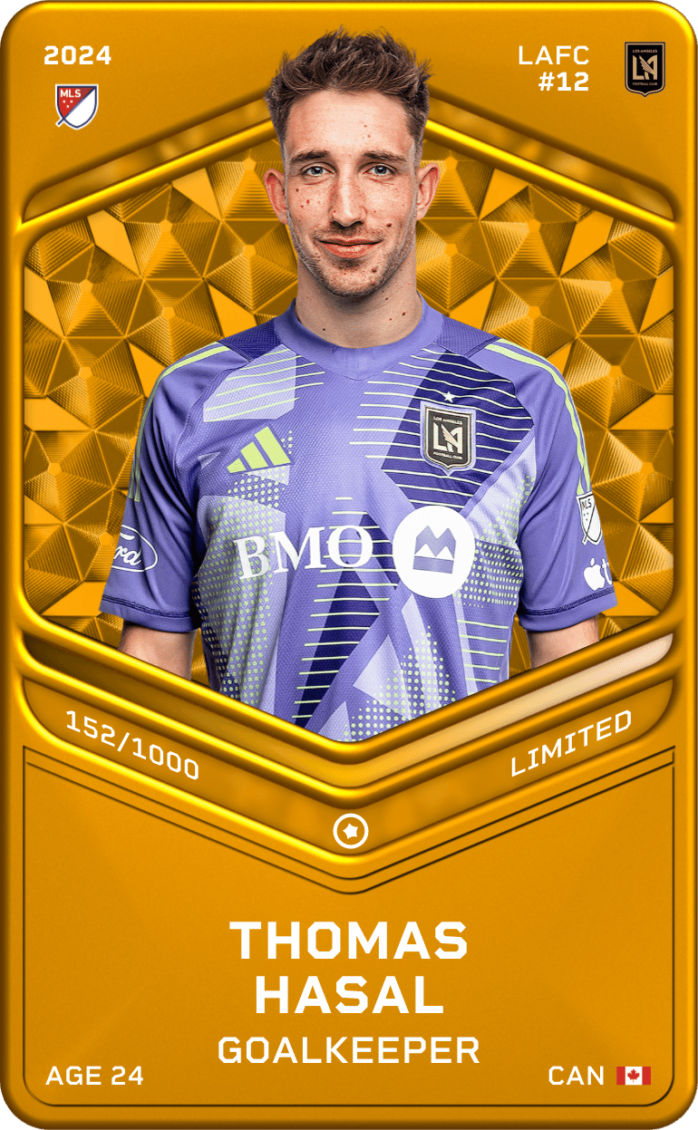 Thomas Hasal 2024-25 • Limited 152/1000