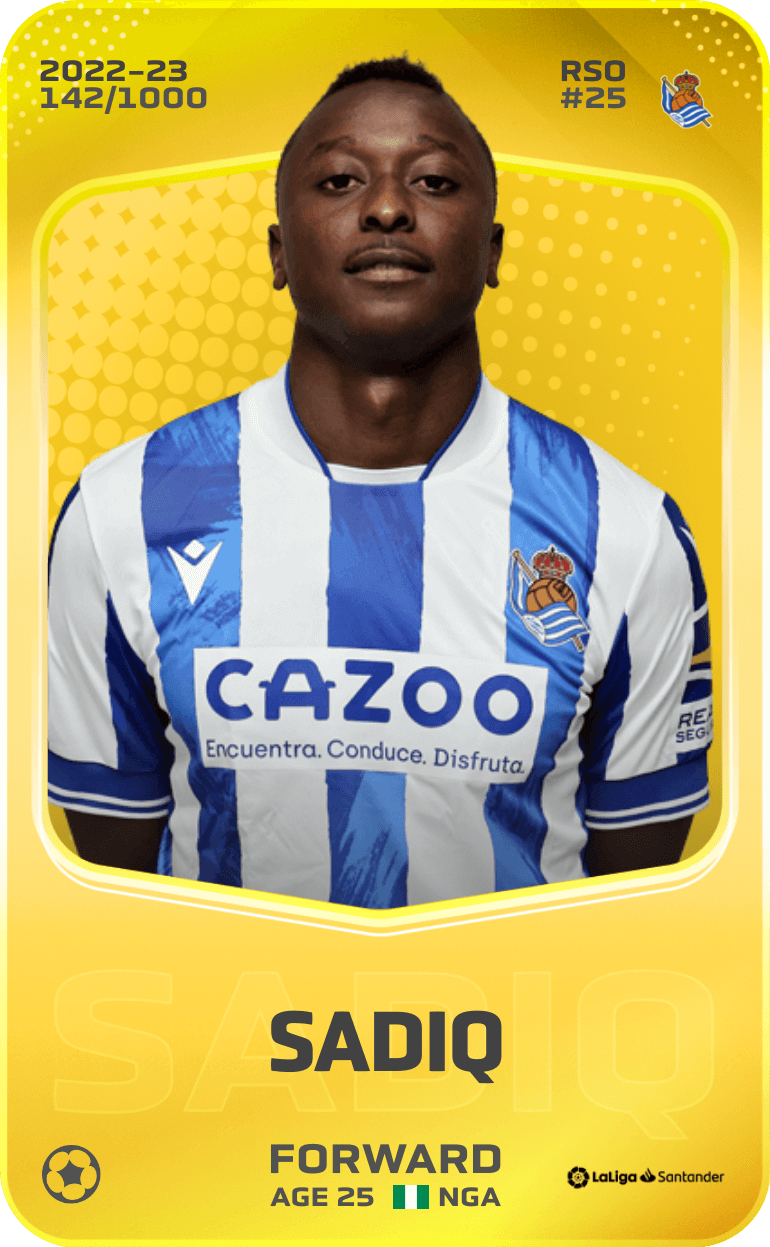 Sadiq 2022-23 • Limited 142/1000