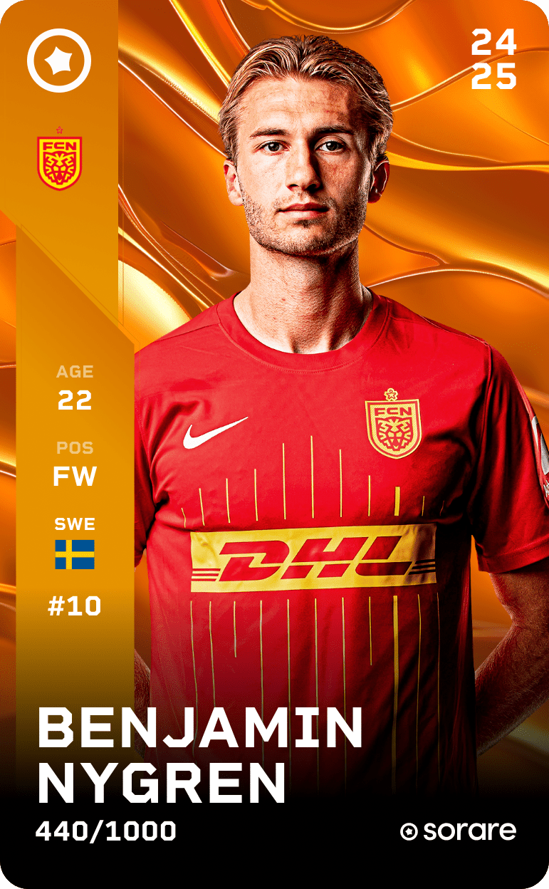 Benjamin Nygren 2024-25 • Limited 440/1000