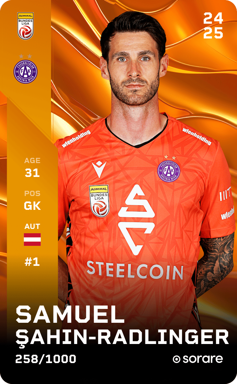 Samuel Sahin-Radlinger 2024-25 • Limited 258/1000