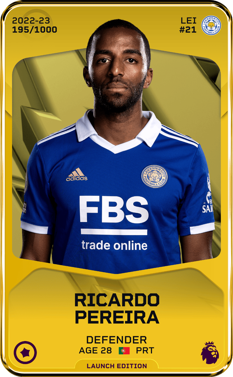 Ricardo Pereira 2022-23 • Limited 195/1000