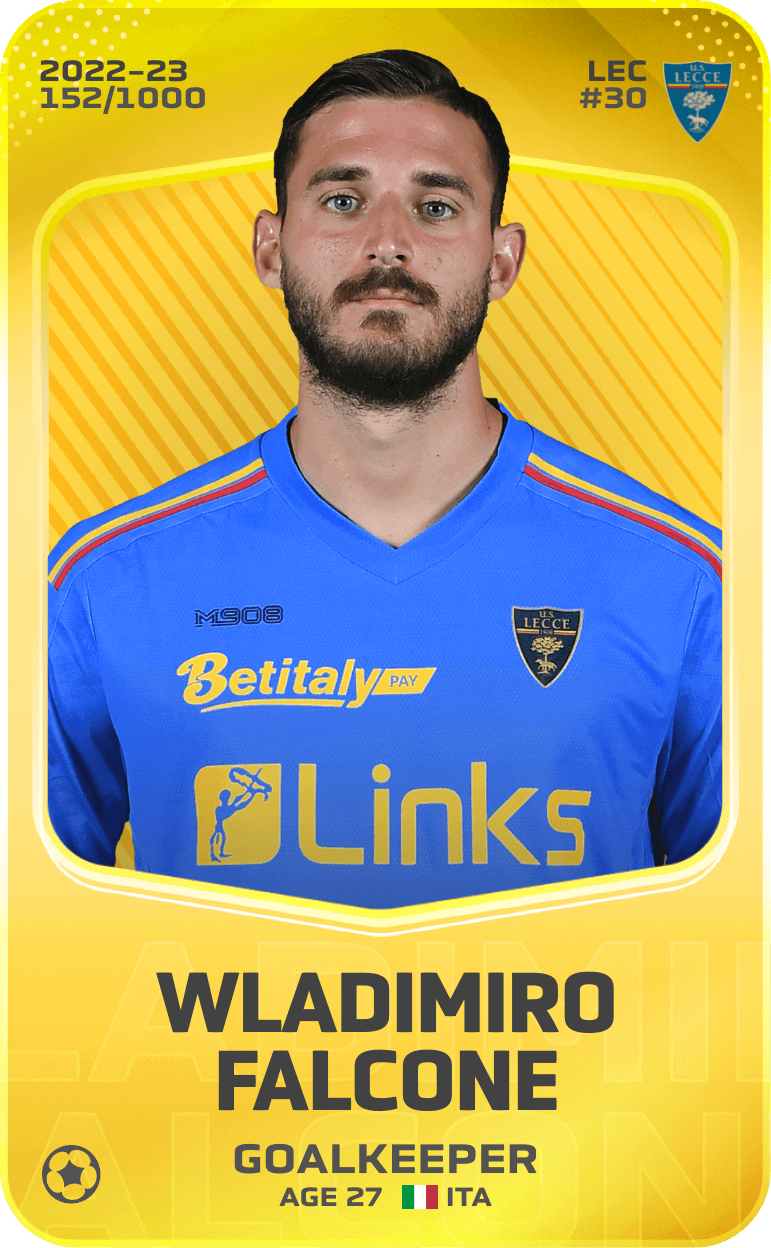 Wladimiro Falcone 2022-23 • Limited 152/1000
