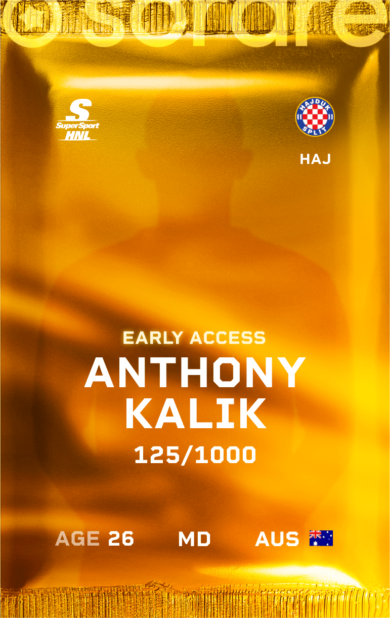 Anthony Kalik 2024-25 • Limited 125/1000