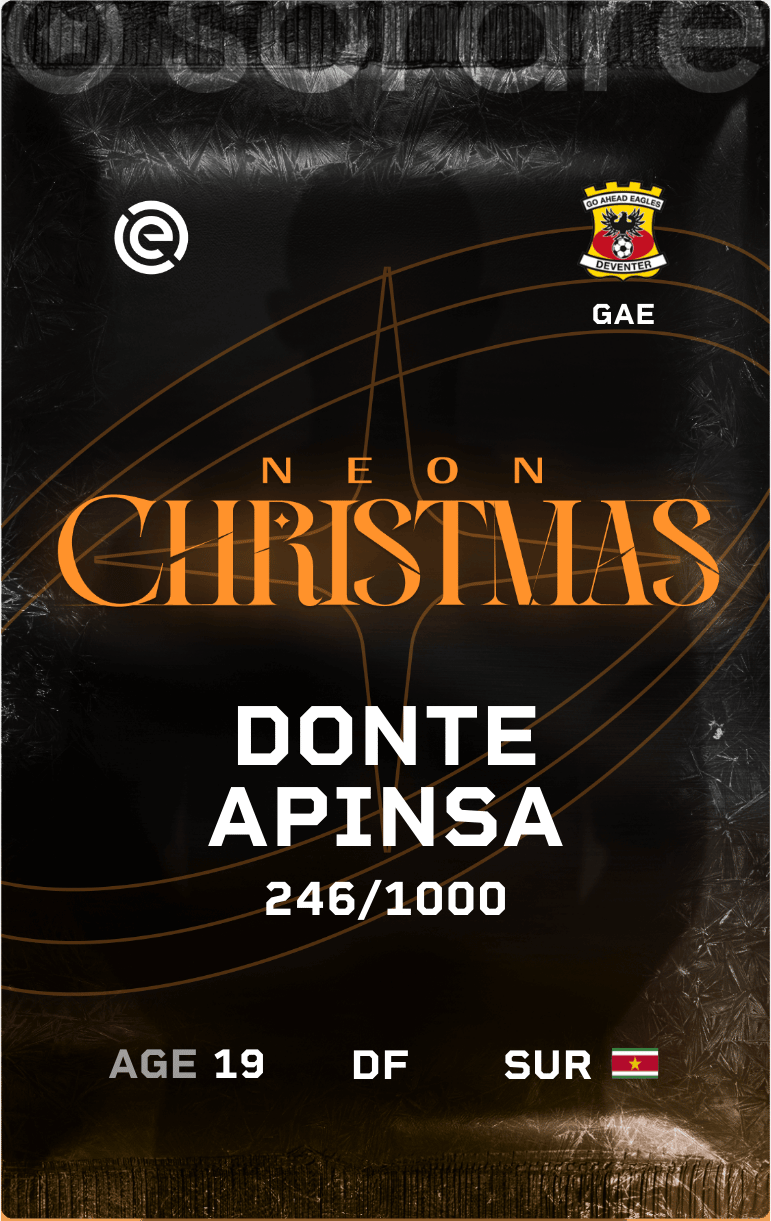 Donte Apinsa 2024-25 • Limited 246/1000