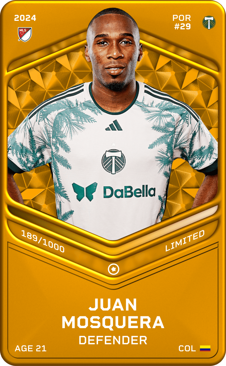 Juan Mosquera 2024-25 • Limited 189/1000
