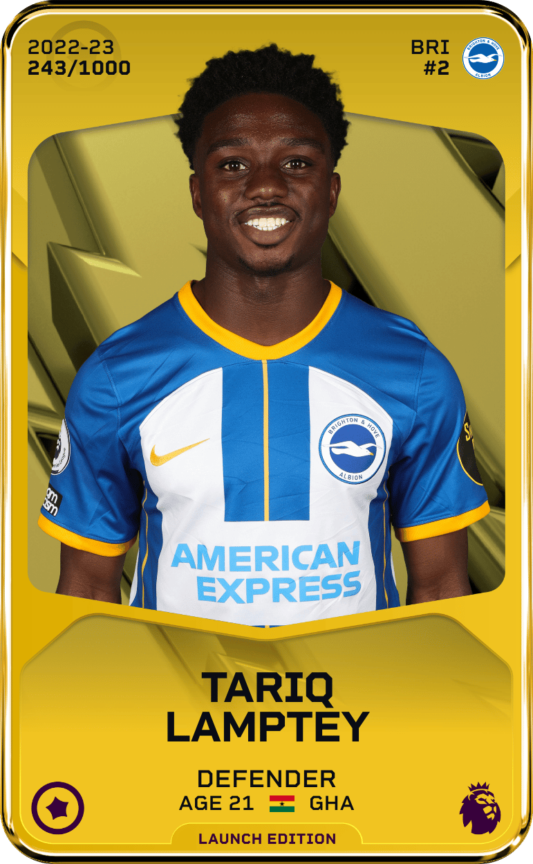 Tariq Lamptey 2022-23 • Limited 243/1000