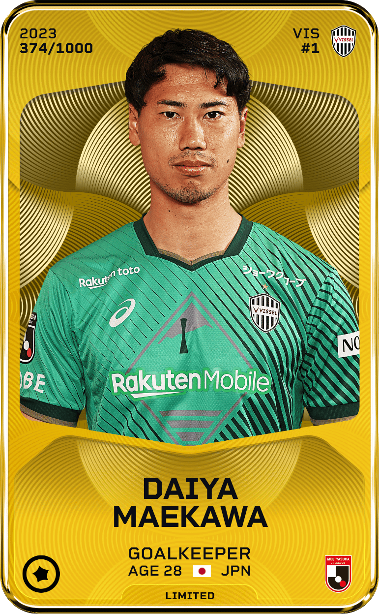 Daiya Maekawa 2023-24 • Limited 374/1000