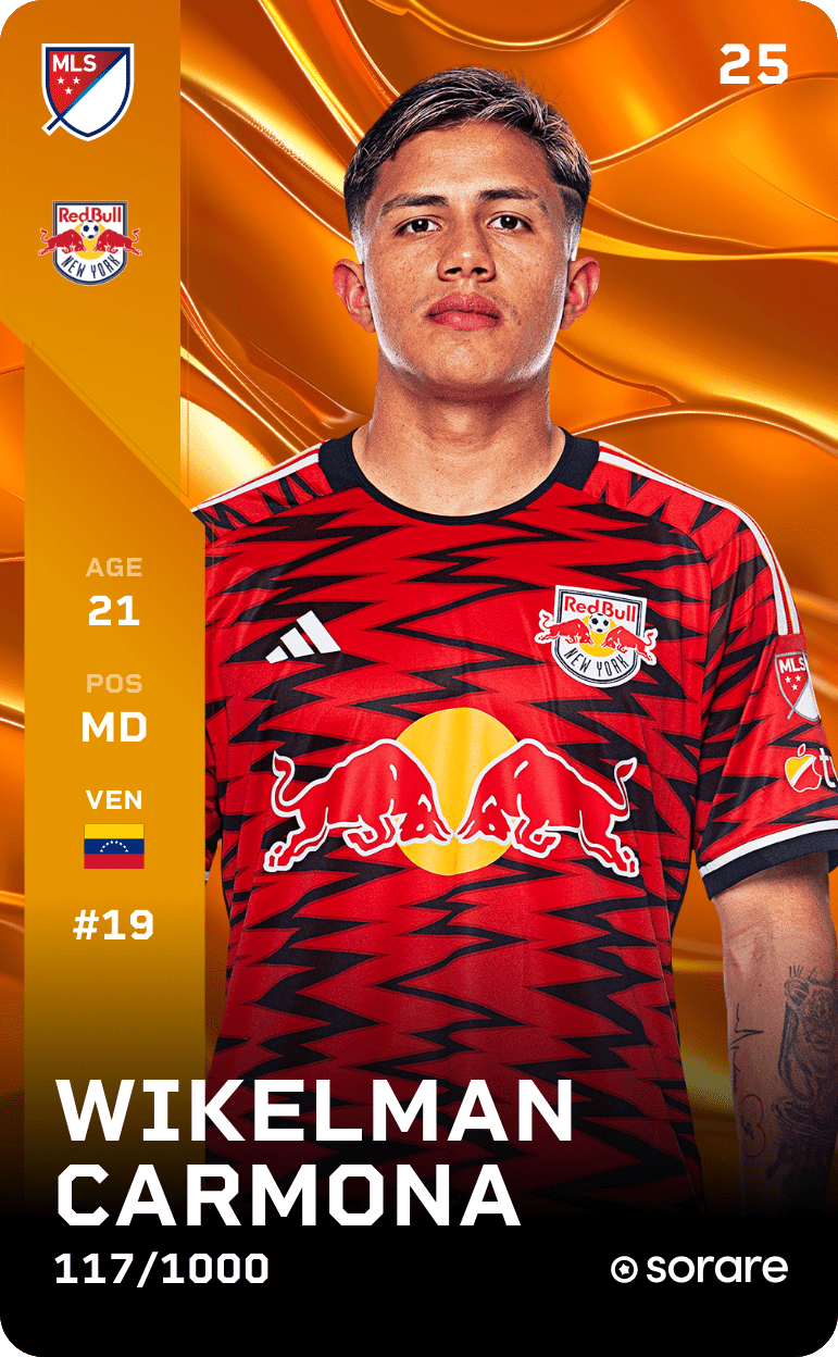 Wikelman Carmona 2025-26 • Limited 117/1000
