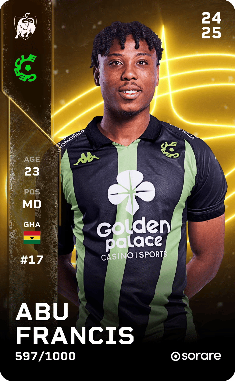 Abu Francis 2024-25 • Limited 597/1000