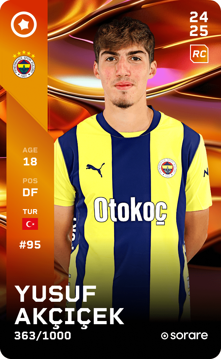 Yusuf Akçiçek 2024-25 • Limited 363/1000
