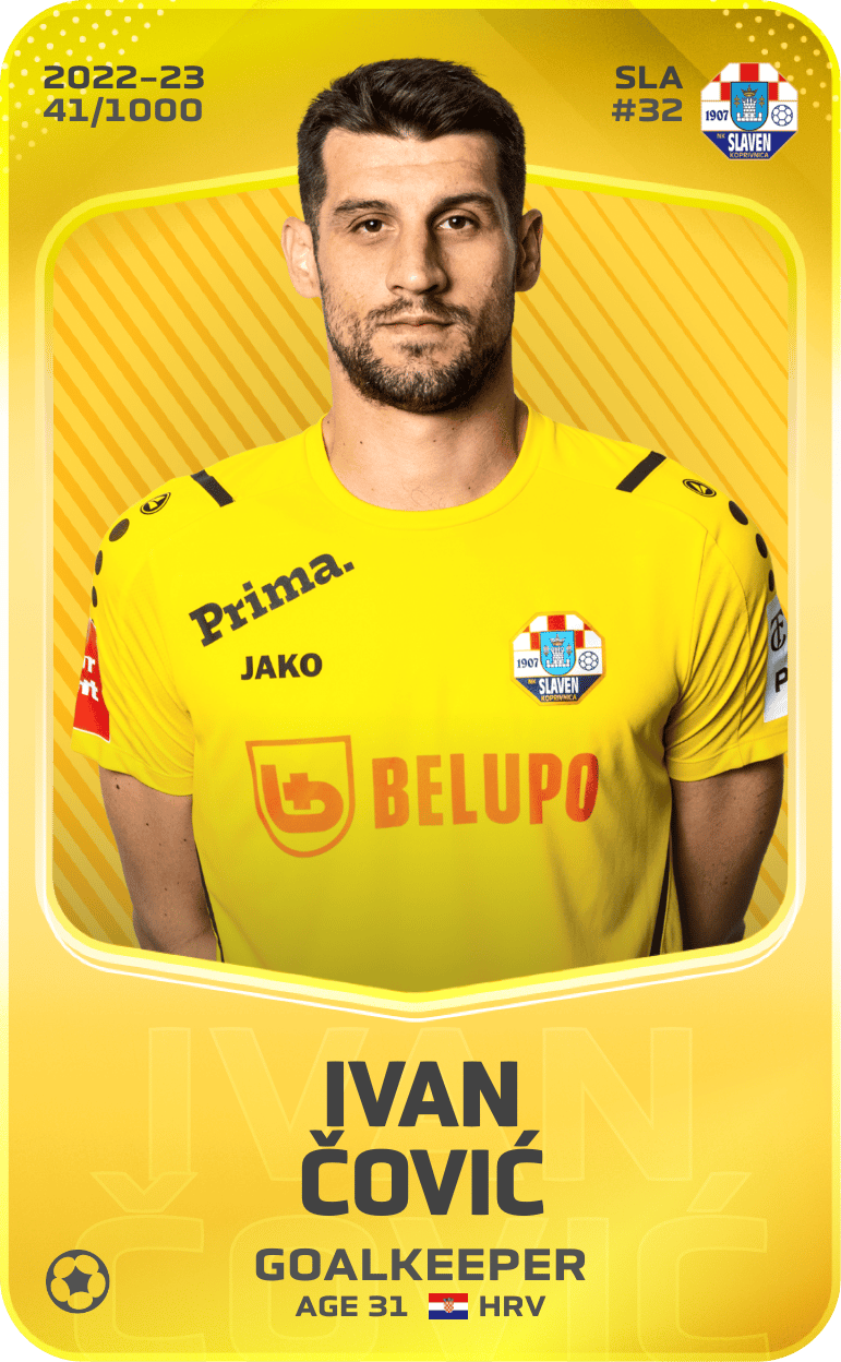 Ivan Čović 2022-23 • Limited 41/1000