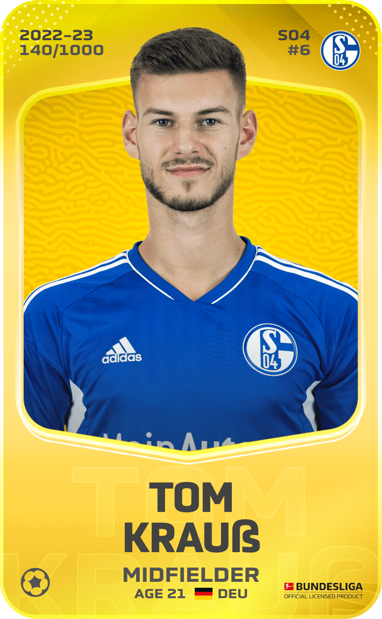 Tom Krauß 2022-23 • Limited 140/1000