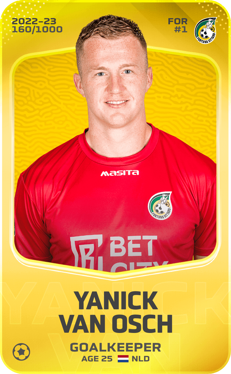 Yanick van Osch 2022-23 • Limited 160/1000