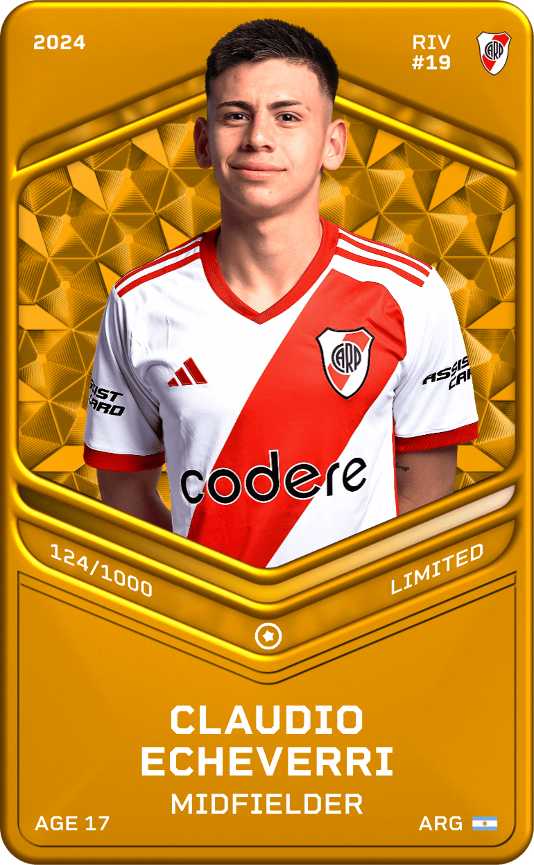 Claudio Echeverri 2024-25 • Limited 124/1000