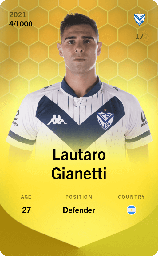 Lautaro Gianetti 2021-22 • Limited 4/1000