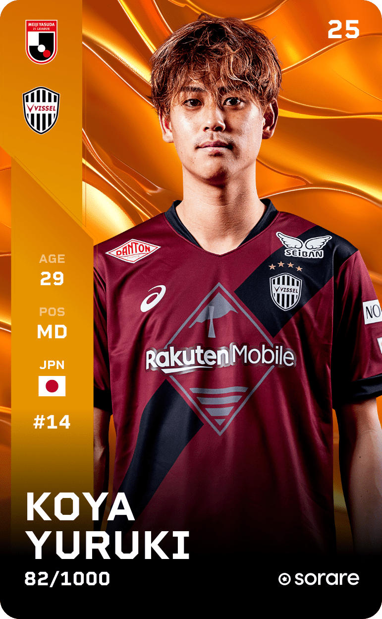 Koya Yuruki 2025-26 • Limited 82/1000