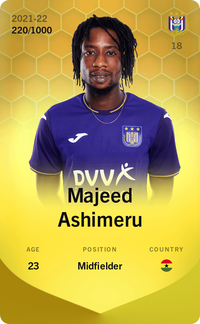 Majeed Ashimeru 2021-22 • Limited 220/1000