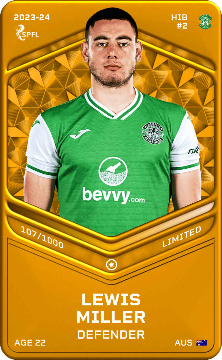 Lewis Miller 2023-24 • Limited 107/1000