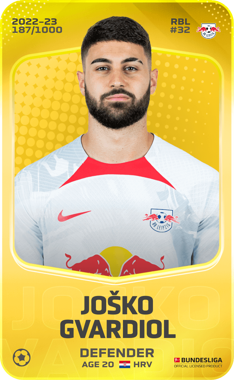 Joško Gvardiol 2022-23 • Limited 187/1000