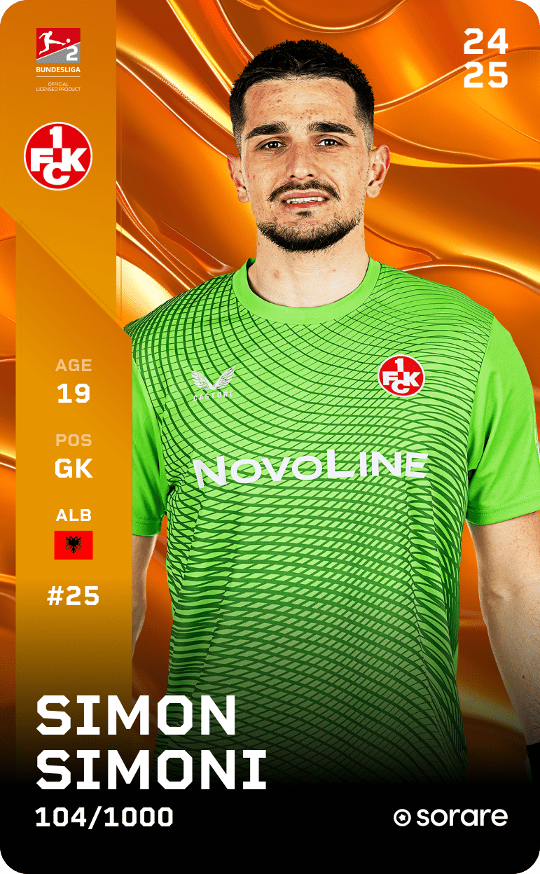 Simon Simoni 2024-25 • Limited 104/1000