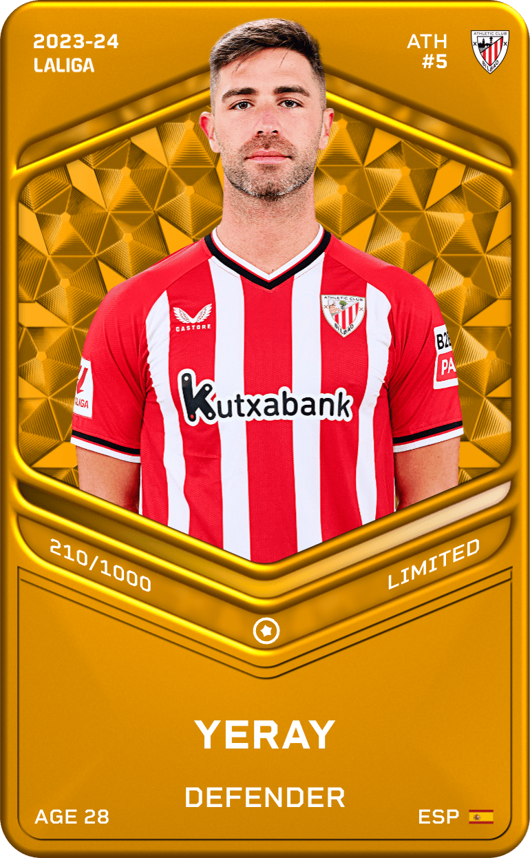 Yeray 2023-24 • Limited 210/1000