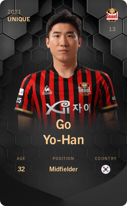 Go Yo-Han 2021-22 • Unique