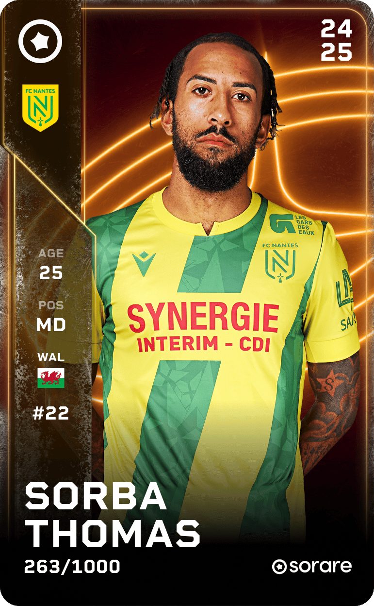 Sorba Thomas 2024-25 • Limited 263/1000