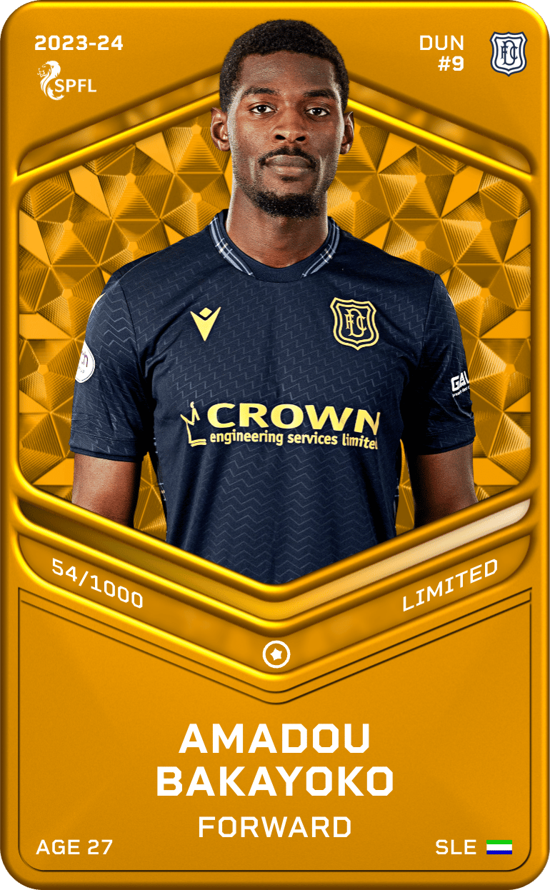 Amadou Bakayoko 2023-24 • Limited 54/1000