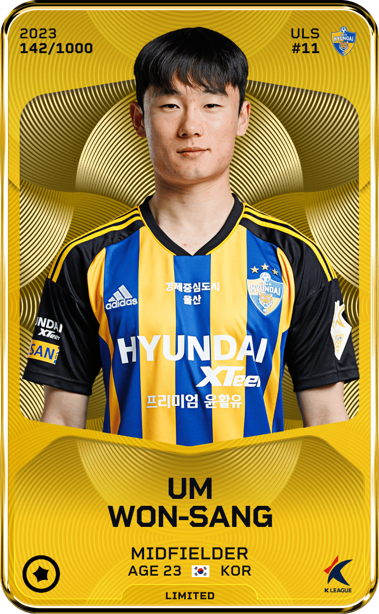 Um Won-Sang  2023-24 • Limited 142/1000