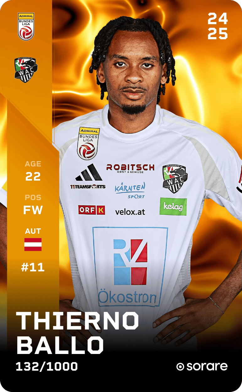 Thierno Ballo 2024-25 • Limited 132/1000