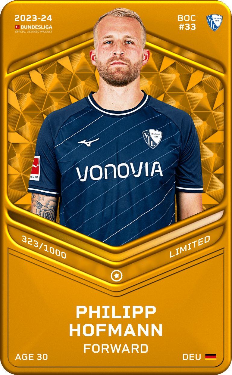 Philipp Hofmann 2023-24 • Limited 323/1000