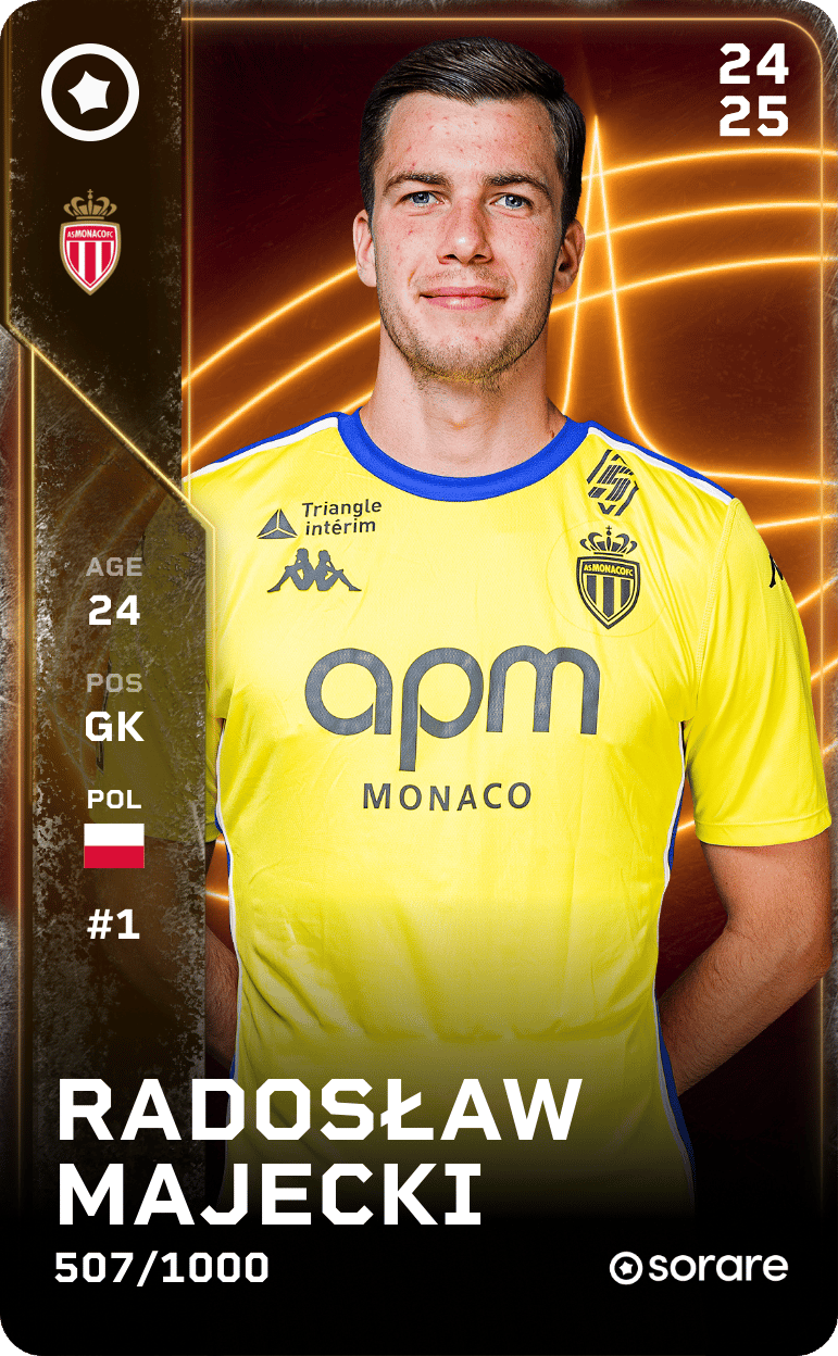 Radosław Majecki 2024-25 • Limited 507/1000