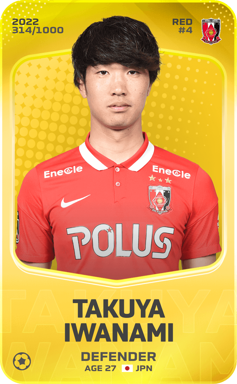 Takuya Iwanami 2022-23 • Limited 314/1000