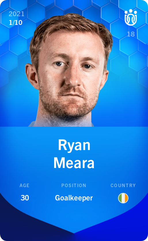Sorare - Sorare Official - Ryan Meara 2021-22 • Super Rare 1/10 - NFT # 90294548396651487015896092962165570928376588549412906605194678782992995715447