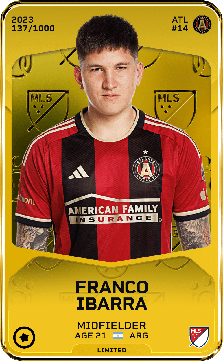 Franco Ibarra 2023-24 • Limited 137/1000