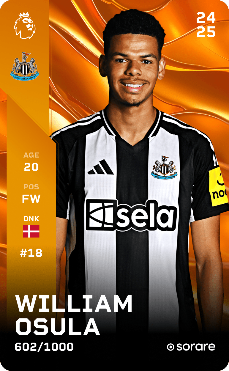 William Osula 2024-25 • Limited 602/1000