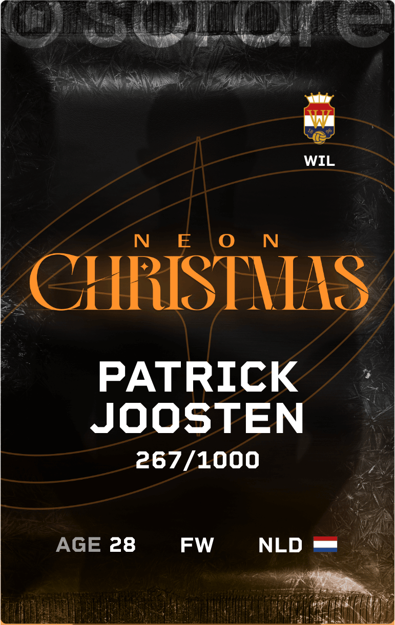 Patrick Joosten 2024-25 • Limited 267/1000