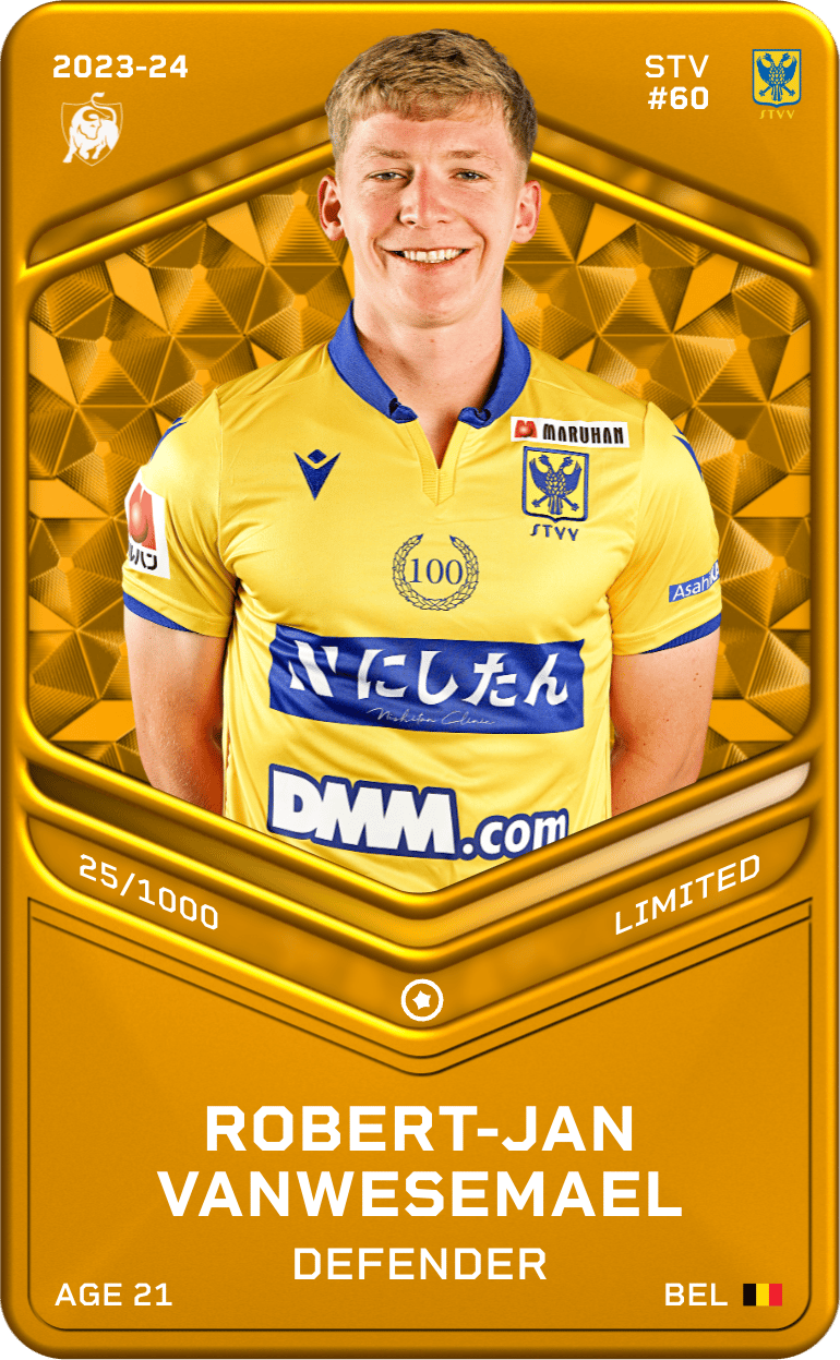 Robert-Jan Vanwesemael 2023-24 • Limited 25/1000