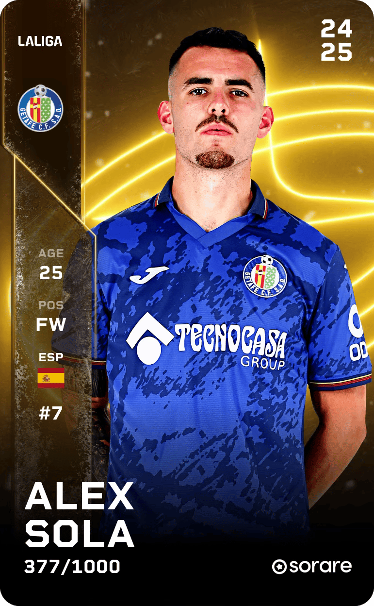 Alex Sola 2024-25 • Limited 377/1000