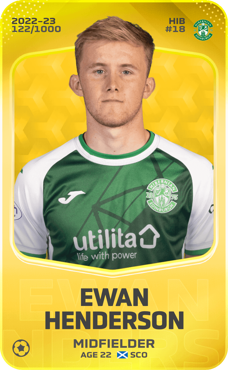 Ewan Henderson 2022-23 • Limited 122/1000