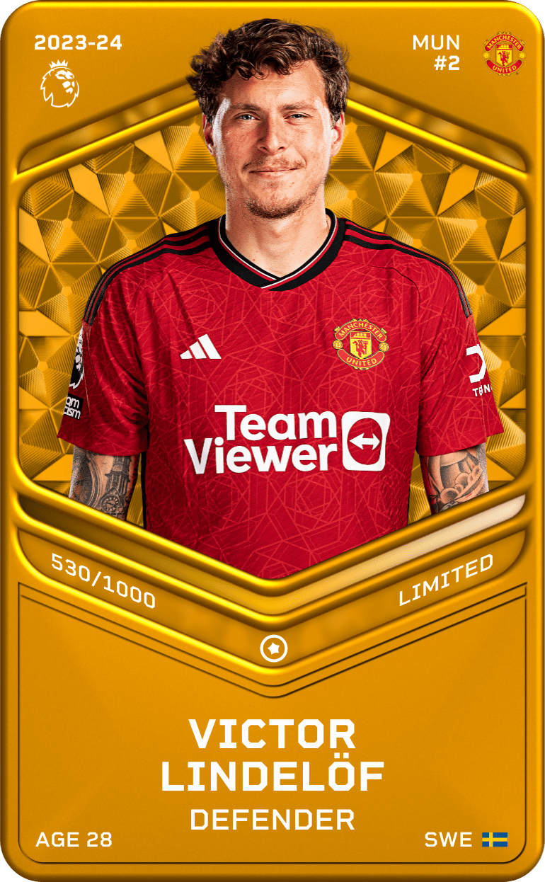 Victor Lindelöf 2023-24 • Limited 530/1000