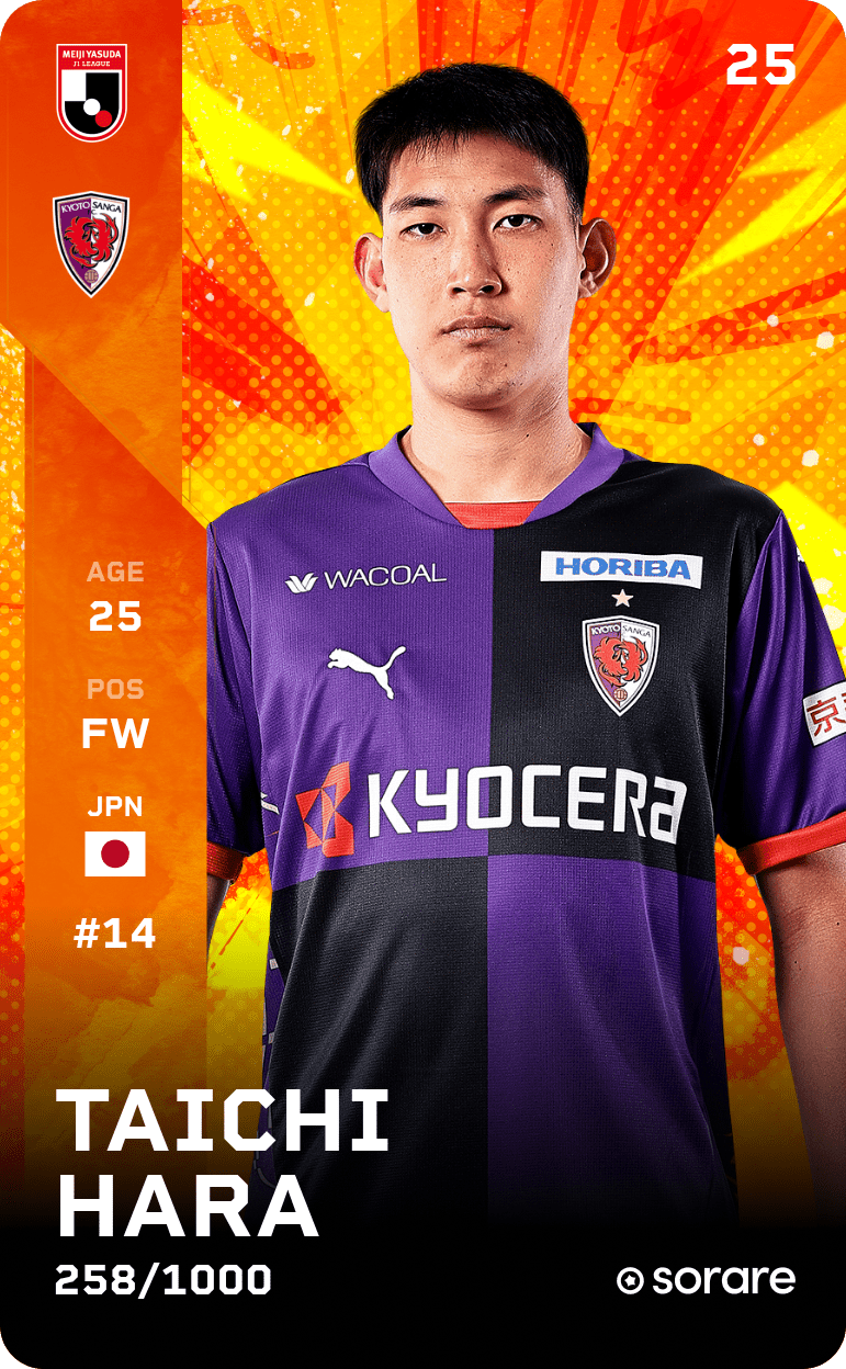 Taichi Hara 2025-26 • Limited 258/1000