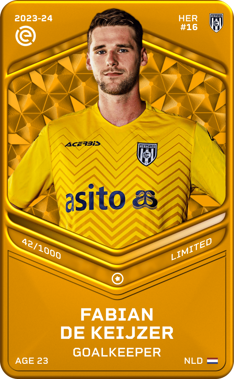 Fabian de Keijzer 2023-24 • Limited 42/1000
