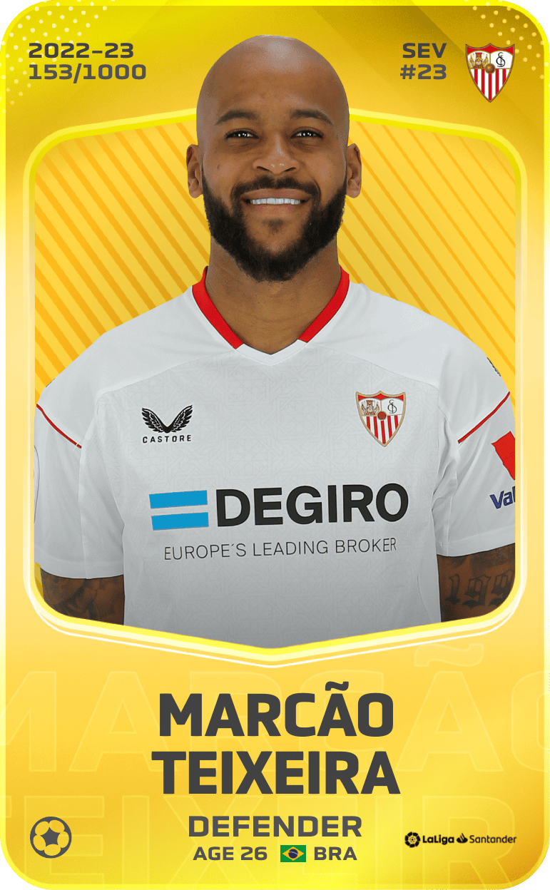 Marcão Teixeira 2022-23 • Limited 153/1000