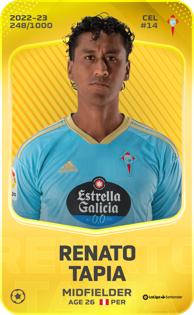 Renato Tapia 2022-23 • Limited 248/1000