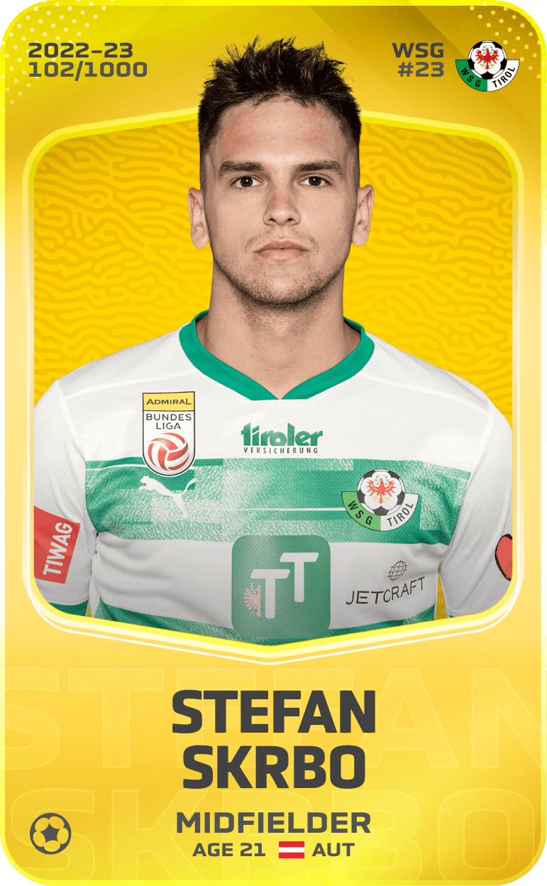 Stefan Skrbo 2022-23 • Limited 102/1000