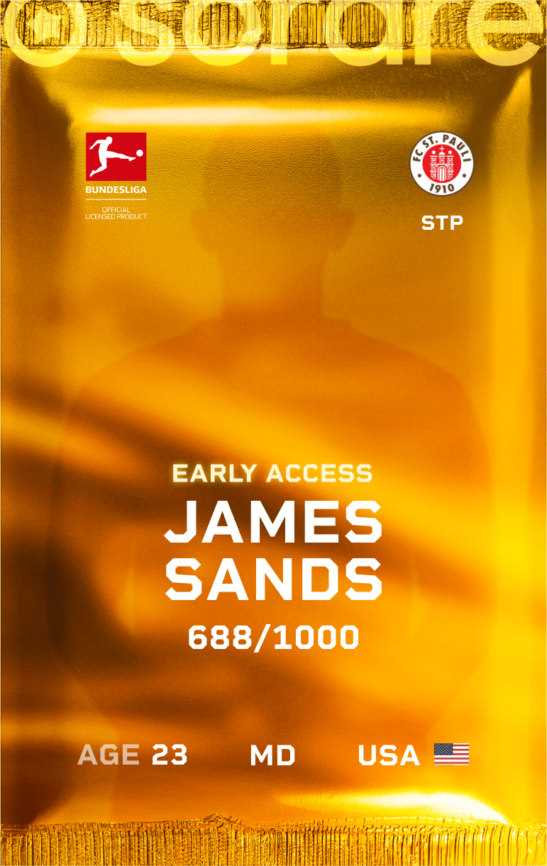 James Sands 2024-25 • Limited 688/1000
