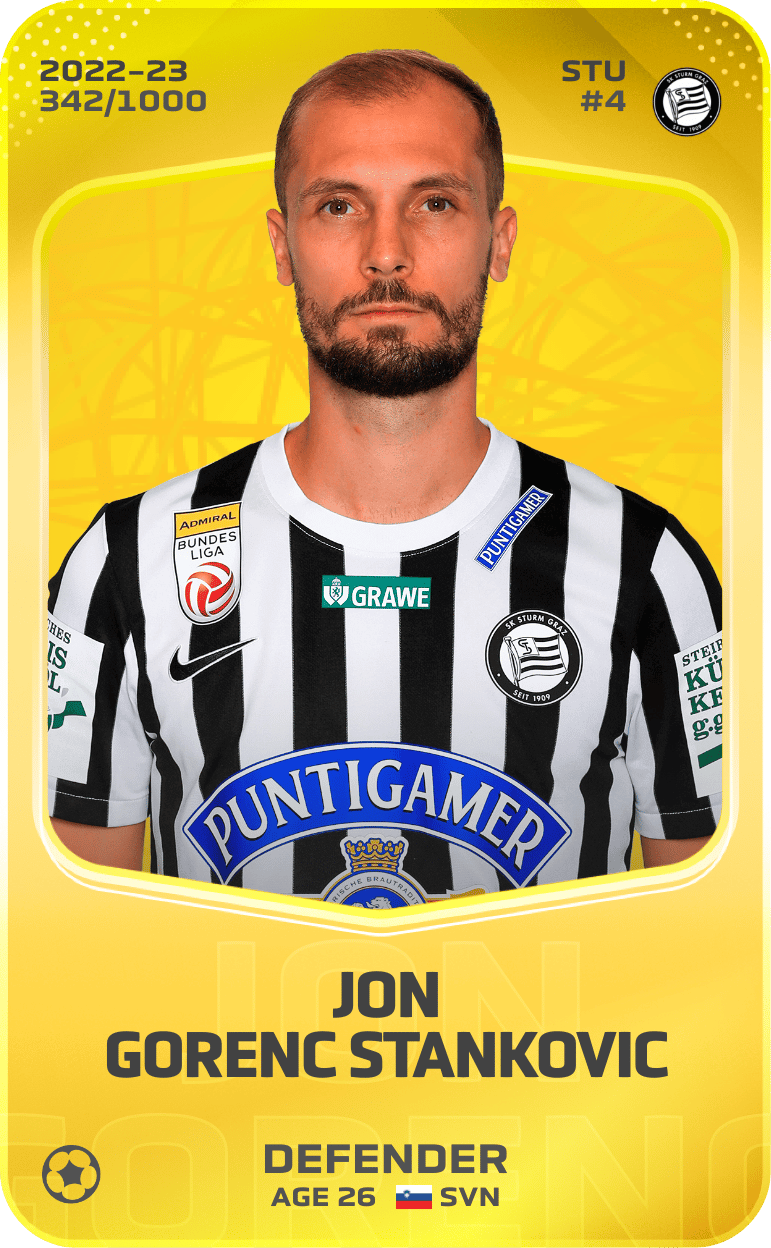 Jon Gorenc Stankovic 2022-23 • Limited 342/1000