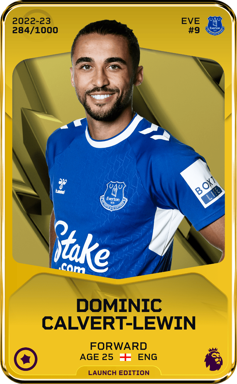 Dominic Calvert-Lewin 2022-23 • Limited 284/1000